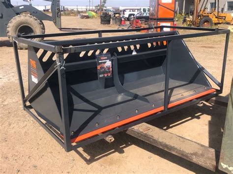 skid steer snow bucket for sale near me|tmg sg84.